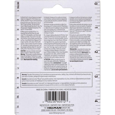 HILLMAN AnchorWire Silver Extra Heavy Mirror Holder Kit 100 lb 17 pk