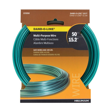 HILLMAN 50 ft. L Plastic 18 Ga. Wire