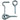 Ace Small Zinc-Plated Silver Steel 1.5 in. L Hook and Eye 2 pk