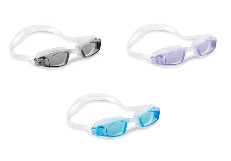 Load image into Gallery viewer, Intex Free Style Sport Swimming Goggles (1 Pair)
