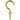 Ace Small Polished Brass Green Brass 1.875 in. L Cup Hook 30 lb 2 pk