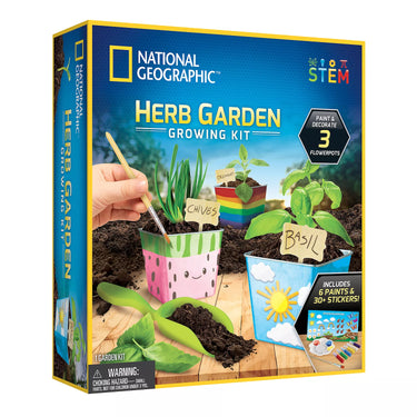 National Geographic Herb Garden Growing Kit