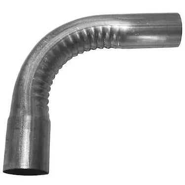 Nickson 90 Degree Exhaust Elbow: 2 1/2" Inside Diameter, 2 1/2" Outside Diameter, 4" Length to Elbow