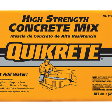 Quikrete Concrete Mix 80 lb Gray