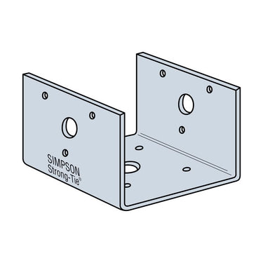 Simpson Strong-Tie ZMax 3.25 in. H X 3.56 in. W 18 Ga. Steel Post Base