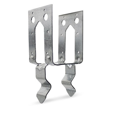 Simpson Strong-Tie ZMax 3.25 in. H X 3.56 in. W 12 speed Galvanized Steel Post Base