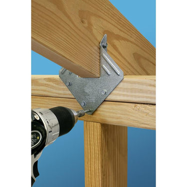 Simpson Strong-Tie 4 in. H X 4 in. W 18 Ga. Galvanized Steel Hurricane Tie