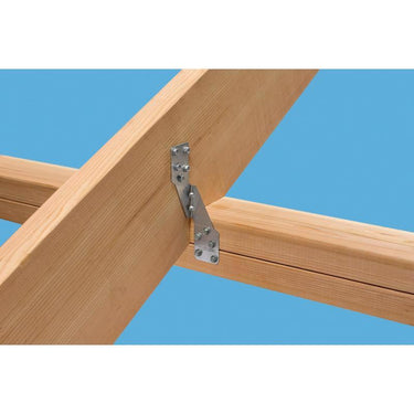 Simpson Strong-Tie 6 in. H X 1.69 in. W 18 Ga. Galvanized Steel Hurricane Tie