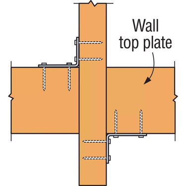 Simpson Strong-Tie ZMax 6 in. H X 1.69 in. W 18 Ga. Galvanized Steel Hurricane Tie