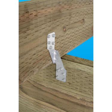 Simpson Strong-Tie ZMax 6 in. H X 1.69 in. W 18 Ga. Galvanized Steel Hurricane Tie