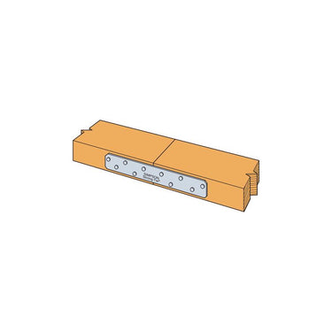 Simpson Strong-Tie 8 in. H X 0.13 in. W 12 Ga. Steel Strap