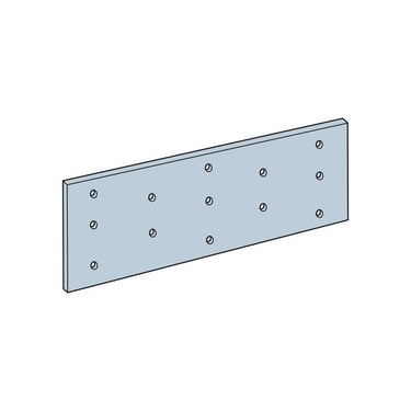 Simpson Strong-Tie 5 in. H X 0.04 in. W X 1.8 in. L Galvanized Steel Tie Plate