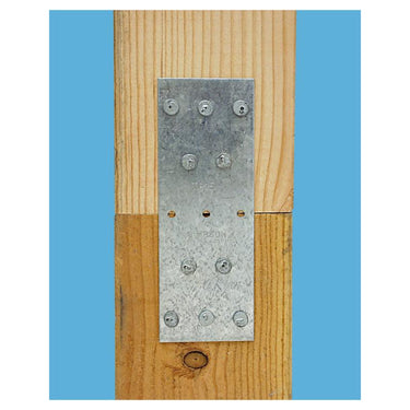 Simpson Strong-Tie 5 in. H X 0.04 in. W X 1.8 in. L Galvanized Steel Tie Plate