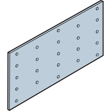 Simpson Strong-Tie 5 in. H X 0.04 in. W X 3.1 in. L Galvanized Steel Tie Plate
