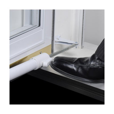 Ace White Aluminum Pneumatic Screen/Storm Door Closer