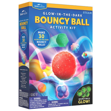 Blue Marble Glow-in-the-Dark Bouncy Ball Activity Kit