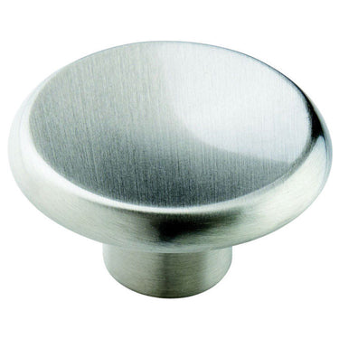 Amerock Allison Round Cabinet Knob 1-1/2 in. D 3/4 in. Satin Nickel 10 pk
