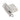 Amerock 1-3/4 in. W X 2-64/79 in. L Sterling Nickel Silver Steel Self-Closing Hinge 2 pk