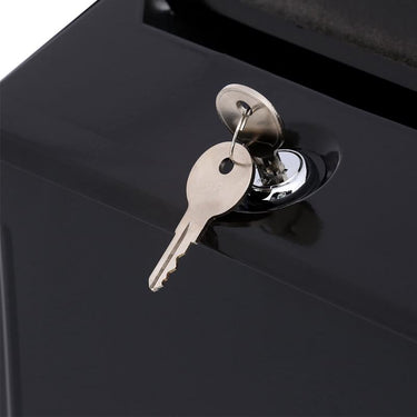 Architectural Mailboxes Brushed Nickel Steel Clockwise Mailbox Lock 2
