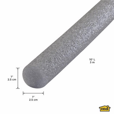 M-D Building Products Gray Foam Caulk Backer Rod For Gaps and Openings 120 in. L X 1 in.