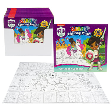 Nickelodeon Nella the Princess Knight Giant Coloring Poster