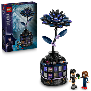 LEGO® Wednesday Black Dahlia Flower