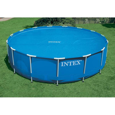 Intex 16ft Solar Cover For Above Ground Swimming Pools Blue