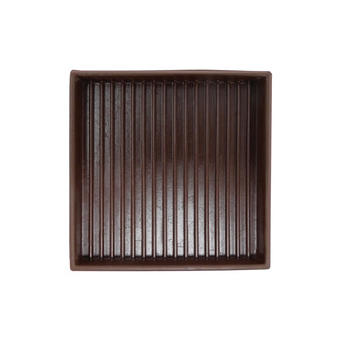 Ace Rubber Furniture Cups Brown Square 3 in. W X 3 in. L 2 pk