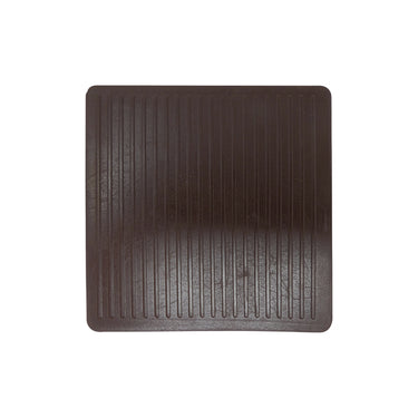 Ace Rubber Furniture Cups Brown Square 3 in. W X 3 in. L 2 pk