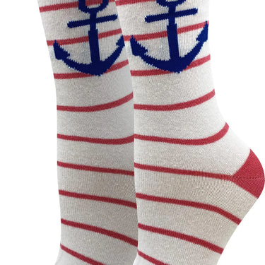 Nautical Anchor Socks