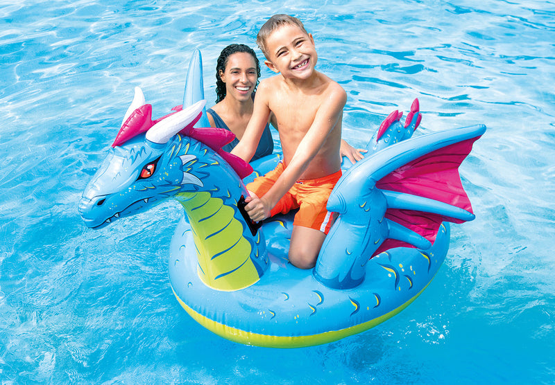 Load image into Gallery viewer, Intex Mystical Dragon Ride-On Inflatable Pool Float
