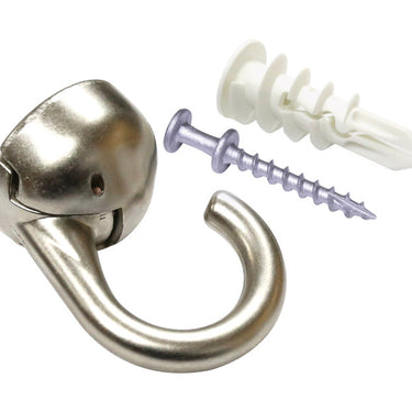 Hangman Small Silver Metal 2 in. L Ceiling Hook 20 lb 1 pk