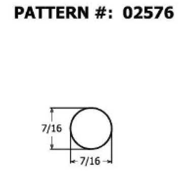 Alexandria Moulding Round Ramin Hardwood Dowel 7/16 in. D X 36 in. L 1 pk Green