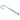 Hampton Medium Zinc-Plated Silver Zinc 5 in. L J-Bolt 150 lb 1 pk