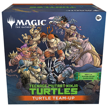 Magic the Gathering: Universes Beyond- Teenage Mutant Ninja Turtles Team Up Theme Box Case