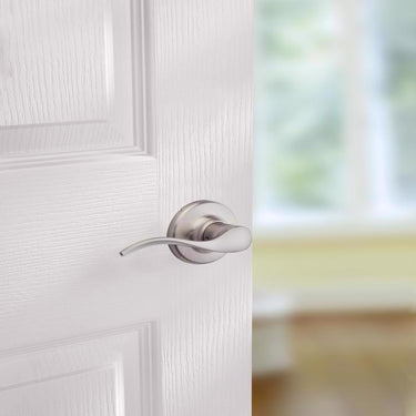 Kwikset Balboa Satin Nickel Passage Lever