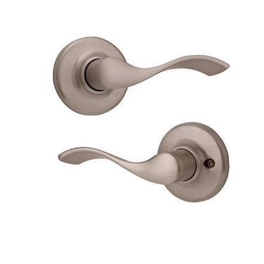 Kwikset Balboa Satin Nickel Passage Lever