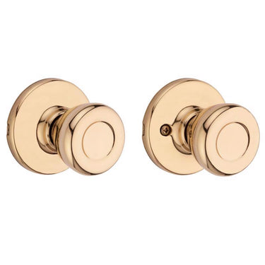 Kwikset Tylo Polished Brass Passage Door Knob