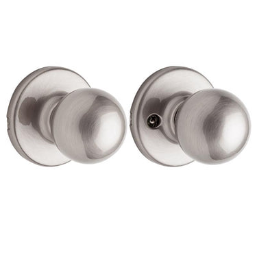 Kwikset Polo Satin Nickel Passage Door Knob