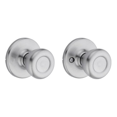 Kwikset Tylo Satin Chrome Passage Door Knob