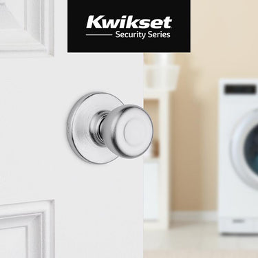 Kwikset Tylo Satin Chrome Passage Door Knob