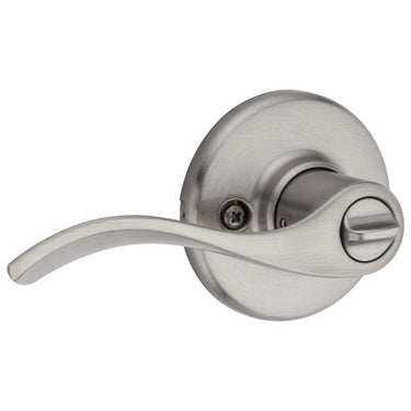 Kwikset Balboa Satin Nickel Privacy Lever