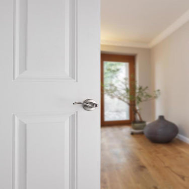 Kwikset Balboa Satin Nickel Privacy Lever