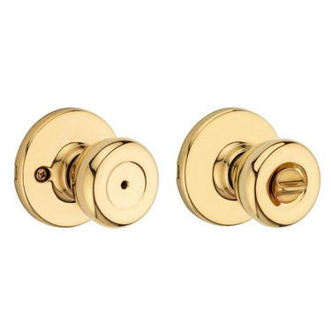 Kwikset Tylo Polished Brass Privacy Knob