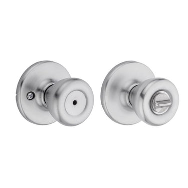 Kwikset Tylo Satin Chrome Privacy Knob