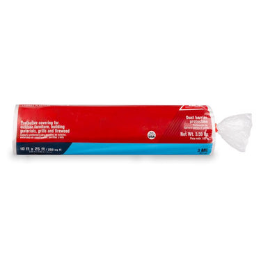 Ace Plastic Sheeting 3 mil X 10 ft. W X 25 ft. L Polyethylene Clear 1 pk