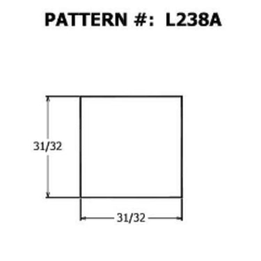 Alexandria Moulding 1-1/16 in. H X 1-1/16 in. W X 8 ft. L Unfinished Natural Pine Molding