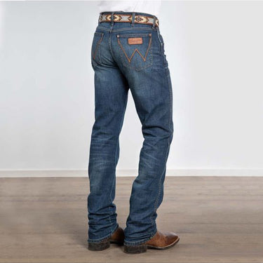 Wrangler Retro Men's 88 Riviera Slim Straight Leg Jeans (Dark Wash) Size 36x36