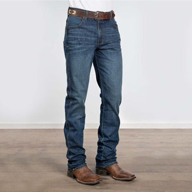 Wrangler Retro Men's 88 Riviera Slim Straight Leg Jeans (Dark Wash) Size 36x36