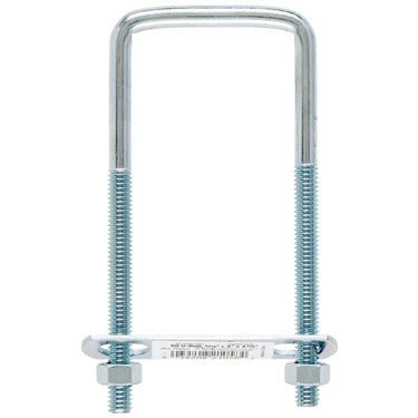 Hampton 5/16 in. X 2 in. W X 4-3/4 in. L Coarse Zinc-Plated Steel Square Bend U Bolt